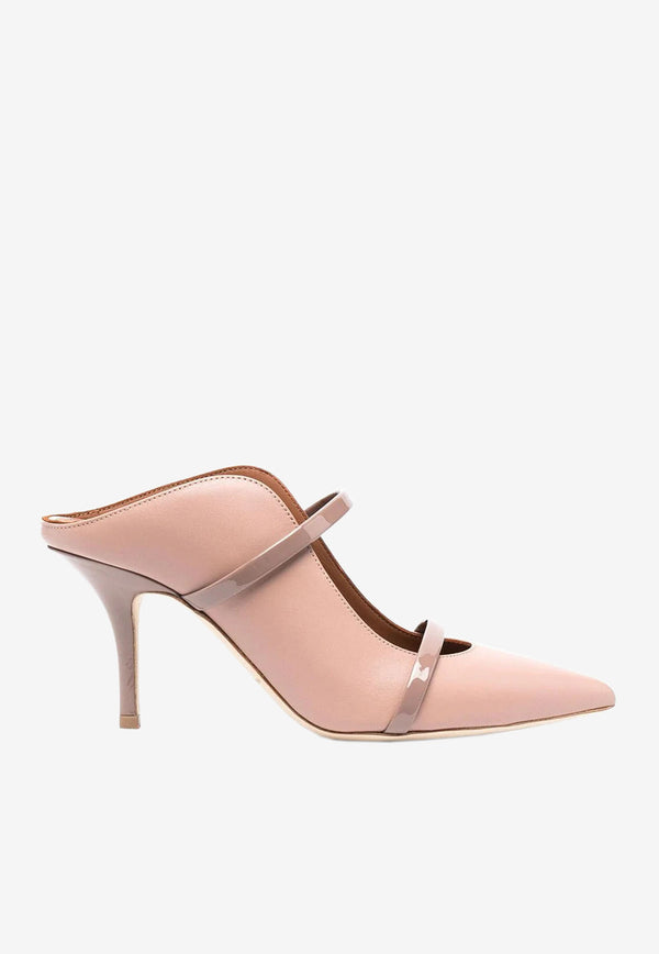 Malone Souliers Maureen 70 Nappa Leather Mules Blush MAUREEN 70-3 DOVE