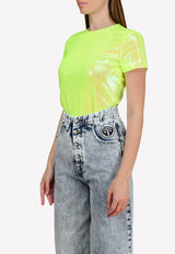 All-Over Sequin Top