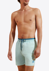 Vilebrequin Moka Bi-Color Swim Shorts MOKU3A01-373 Blue