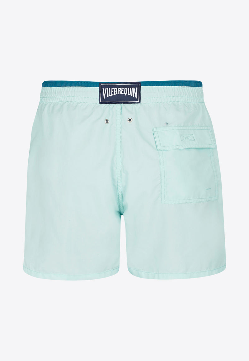 Vilebrequin Moka Bi-Color Swim Shorts MOKU3A01-373 Blue