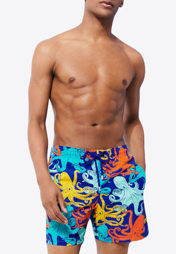 Vilebrequin Moorea Octopussy Swim Shorts MOOC3B01-354 Multicolor