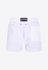 Vilebrequin White Moorea Nylon Swim Shorts MOOP701P-010