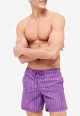 Vilebrequin Valentine
s Day Swim Shorts Purple MOOU2B14-852