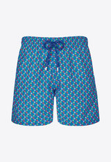 Vilebrequin Moorea Micro Starlettes Swim Shorts MOOU3B24-367 Blue