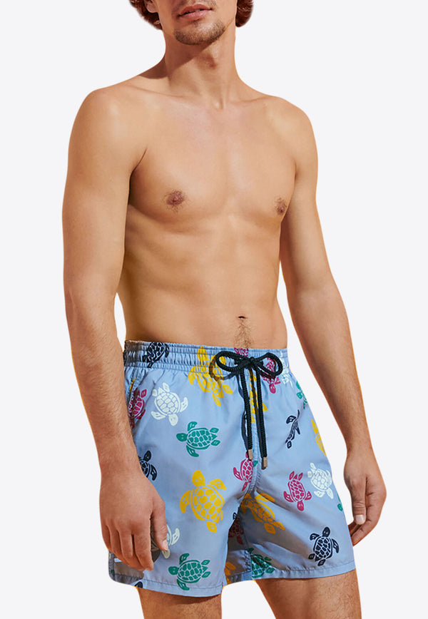 Vilebrequin Moorea Ronde des Tortues Swim Shorts MOOU3B36-368 Multicolor