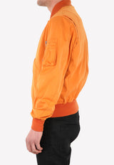 Ten C Flight Zip-Up Bomber Jacket 22CTCUC04064-A06105-434 Orange