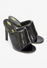 227WS521-E056-100 Black 105 Rem Patent Leather Mules