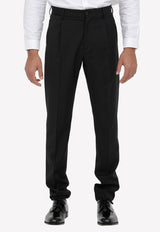 Tonello Tailored Wool Pants Black 01P0930-3209U-990