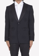 Burberry Oak Leaf Crest Blazer Black 8063768--149937