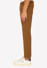 PT Torino Straight-Leg Wool Pants Camel COAFX0Z00FWD-TO55-0080