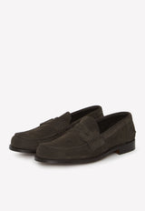 Church
s Pembrey Suede Loafers Brown EDB003-9VE-F0AAD