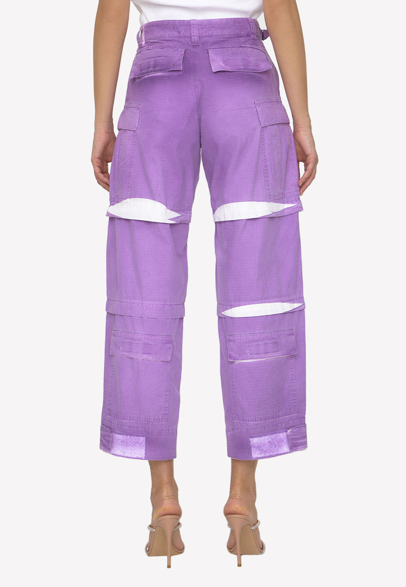 DARKPARK Julia Cargo Pants  C-DPM004C-O518005-APU Purple