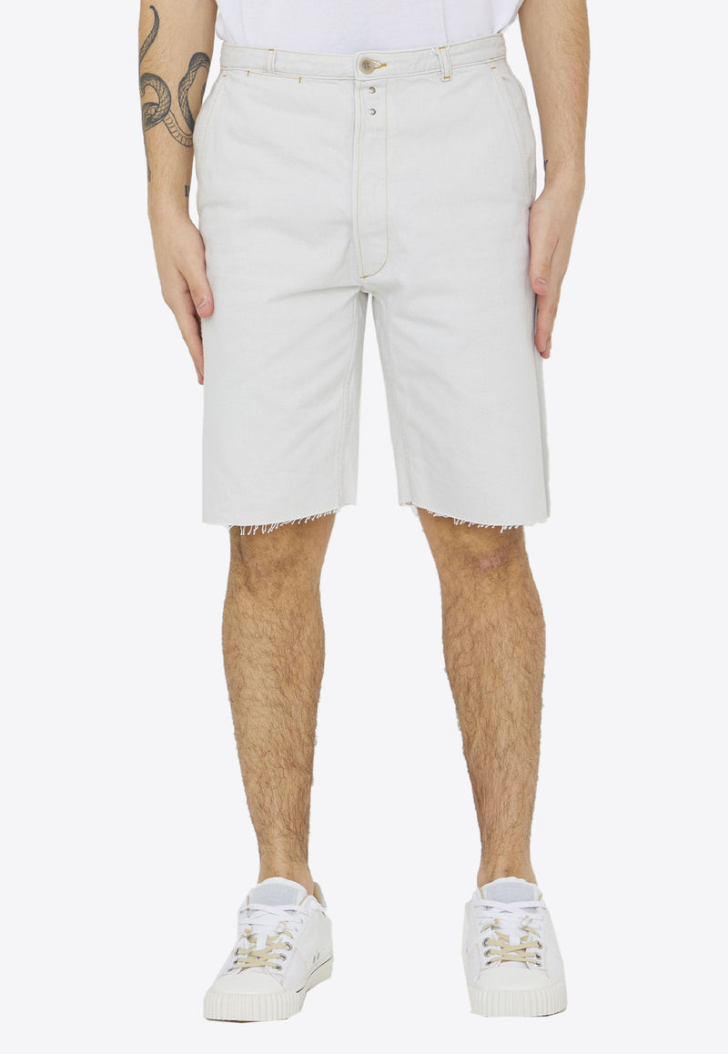 Maison Margiela Bermuda Denim Shorts White S50MU0063-S30857-961