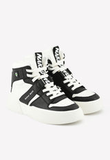 Phantom High-Cut Leather Sneakers