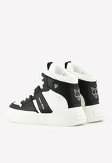 Phantom High-Cut Leather Sneakers