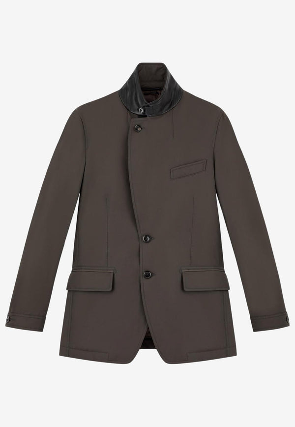 Tom Ford Light-Fill Sartorial Blazer OJT001-FMN001S23 KB780 Ebony