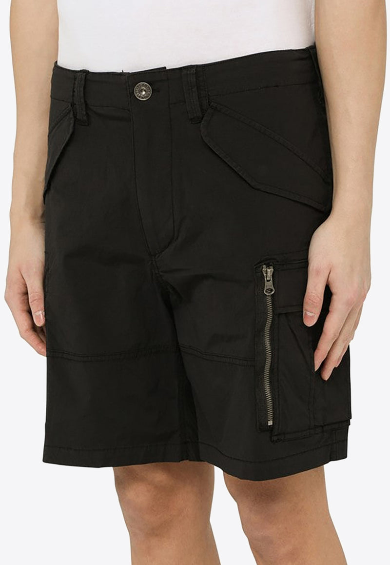 Parajumpers Bermuda Cargo Shorts PMPANPH12NY/M_PARA-541 Black