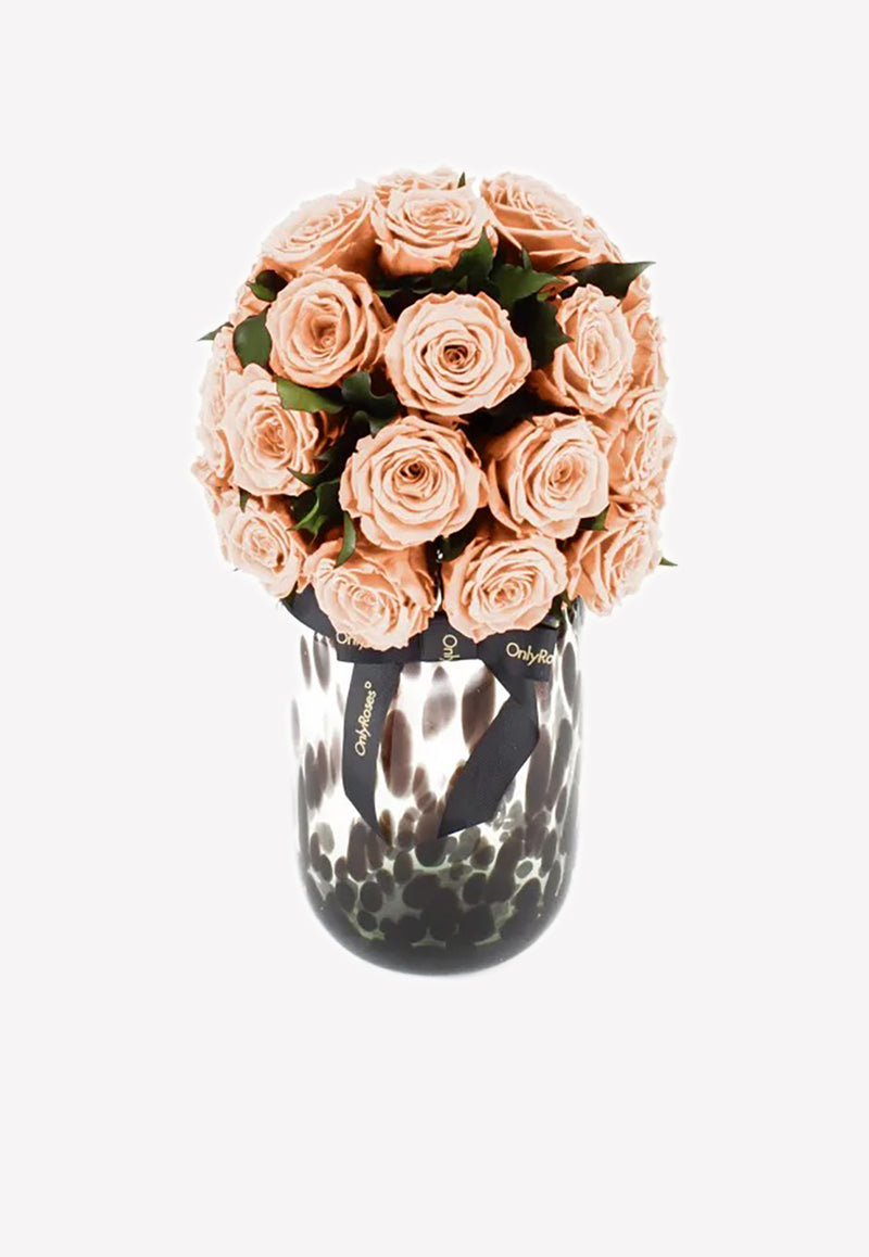 OnlyRoses Large Infinite Rose Florence Peach 