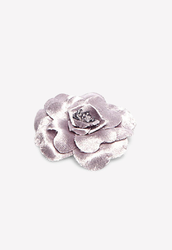 Philosophy Di Lorenzo Serafini Satin Floral Brooch