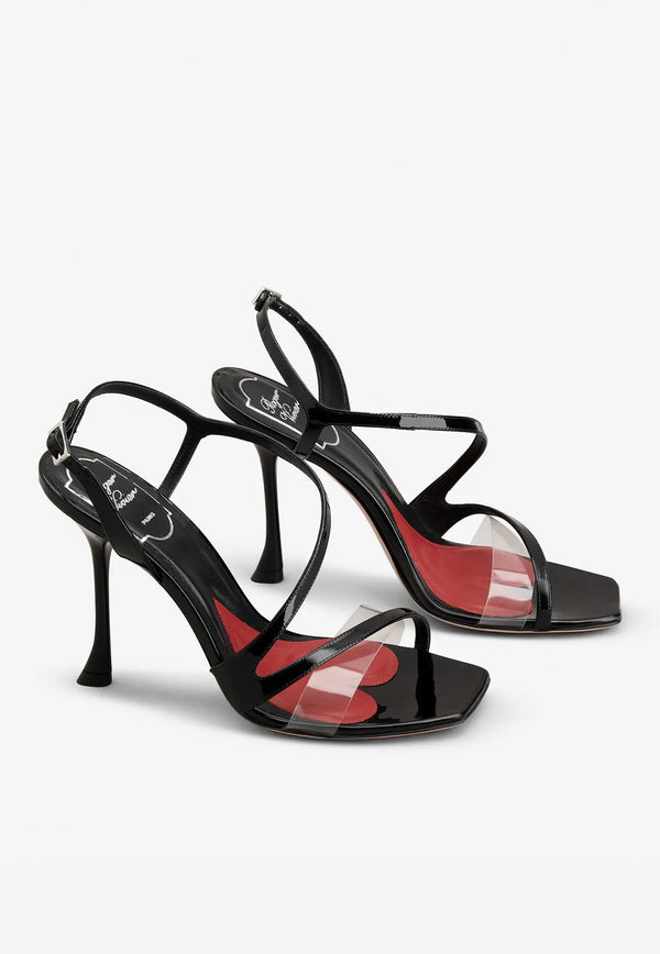 Roger Vivier I Love Vivier 100 Sandals Black RVW622347006NG3382 3382