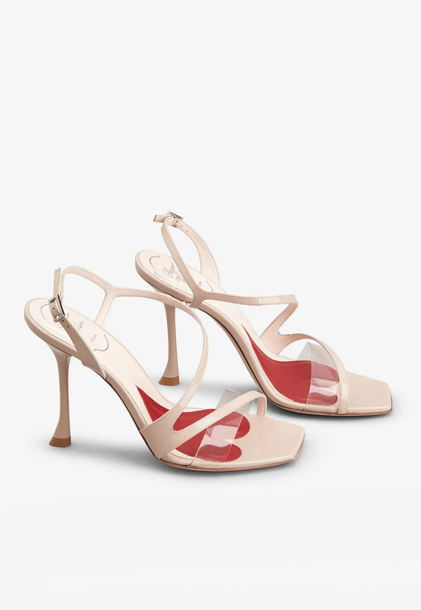 Roger Vivier I Love Vivier 100 Sandals Pink RVW622347006NG5O01 5O01