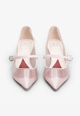 Roger Vivier Virgule Babies 55 Pumps Pink RVW63834510PE55O10 5O10