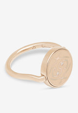 Intisars Me Oh Me New Nude Loving 18K Rose Gold Diamond Ring Nude