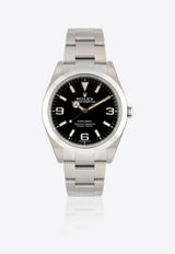 Oyster Perpetual 39 Explorer with Black Dial