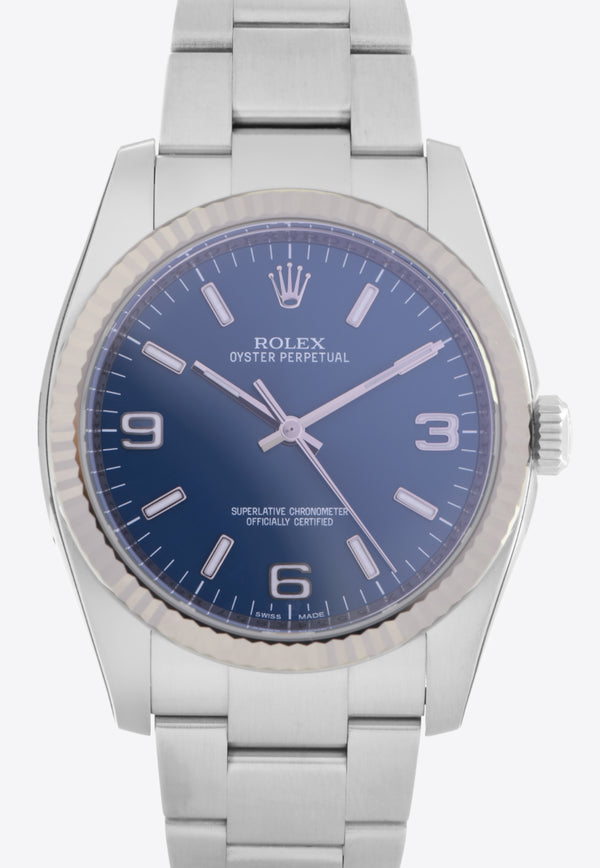 Oyster Perpetual 36 with Blue Dial