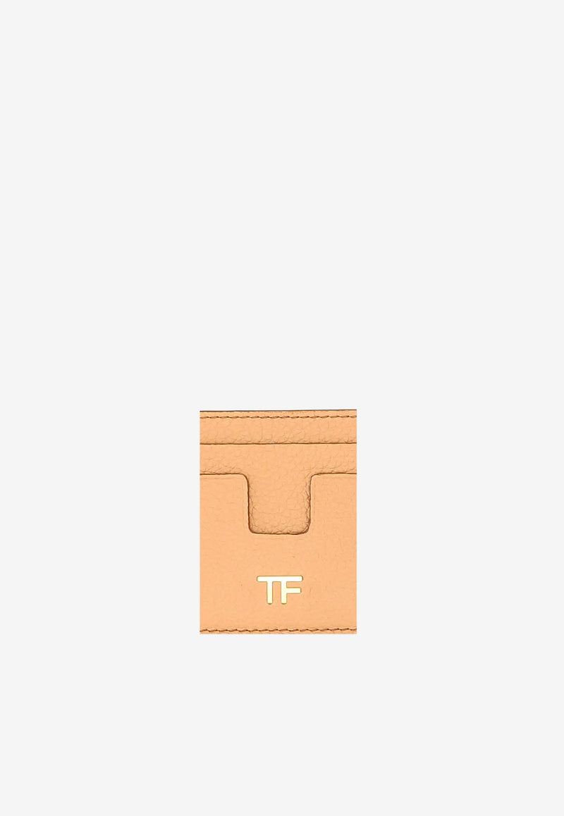 Tom Ford TF Classic Cardholder in Calf Leather Beige S0250T-LCL095 U7106