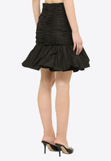 Patou Ruffled Mini Skirt Black SK0410011CO/M_PATOU-999B