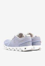 Cloud 5 Low-Top Mesh and Leather Sneakers Blue