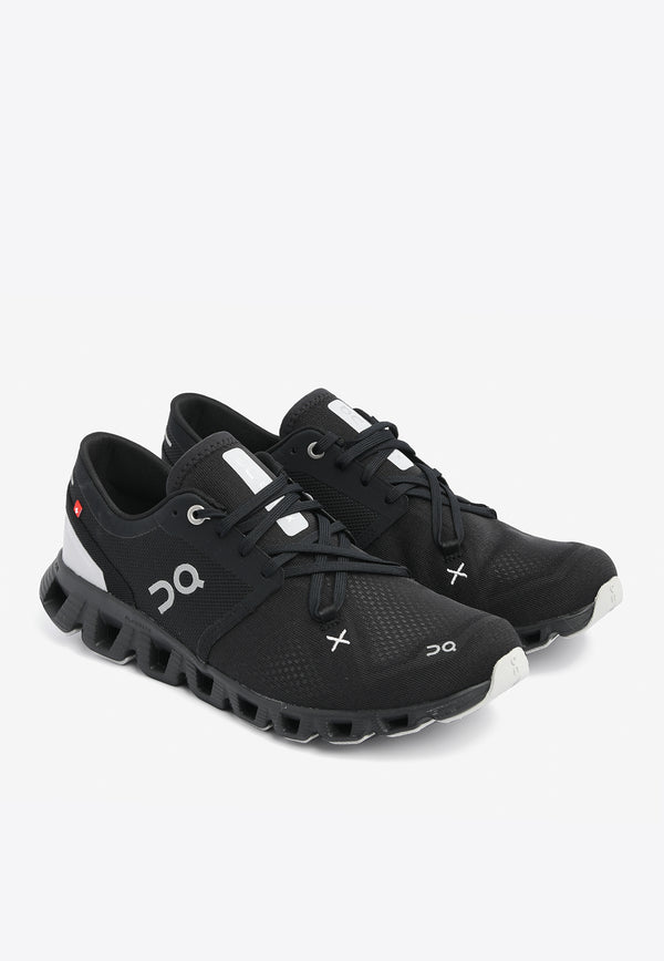 Cloud X3 Low-Top Mesh Sneakers Black