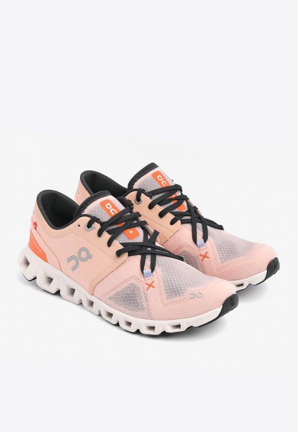 Cloud X3 Low-Top Mesh Sneakers Rose