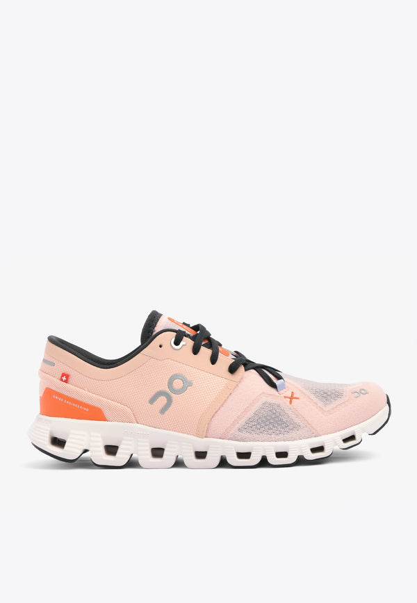 Cloud X3 Low-Top Mesh Sneakers Rose