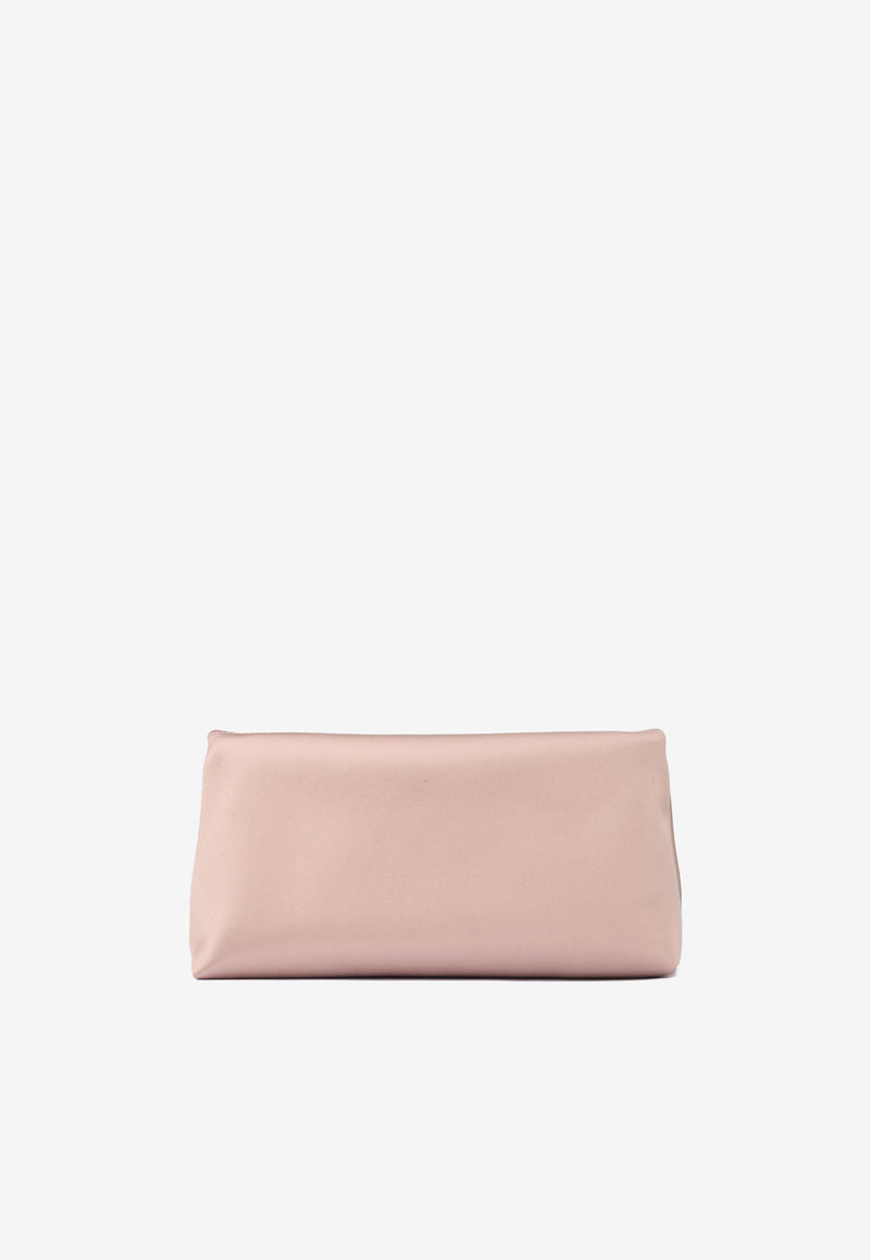 Tom Ford Small Label Chained Satin Clutch Blush L1504T-TSA005 U3062