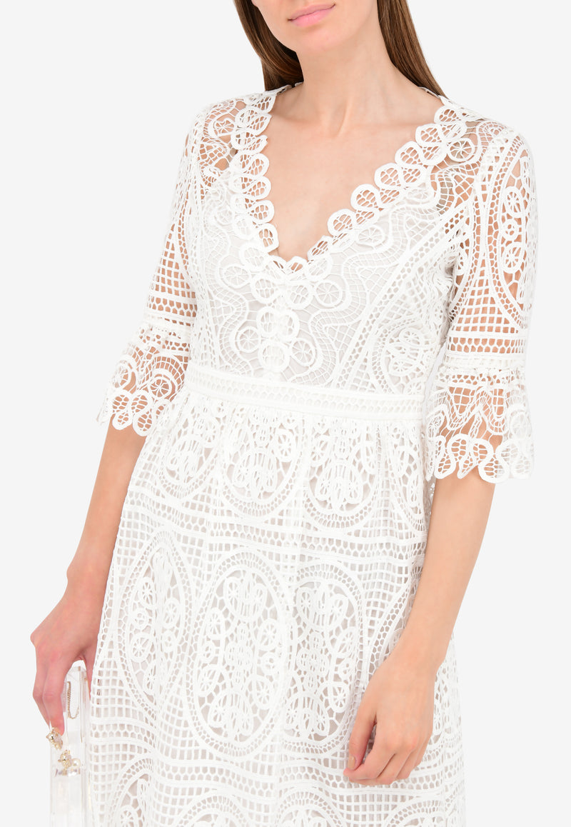 Temperley London White Titania Dress 17UTIT51623