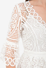 Temperley London White Titania Dress 17UTIT51623