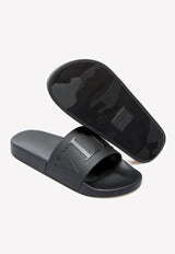 VLTN Rubber Slide Sandals