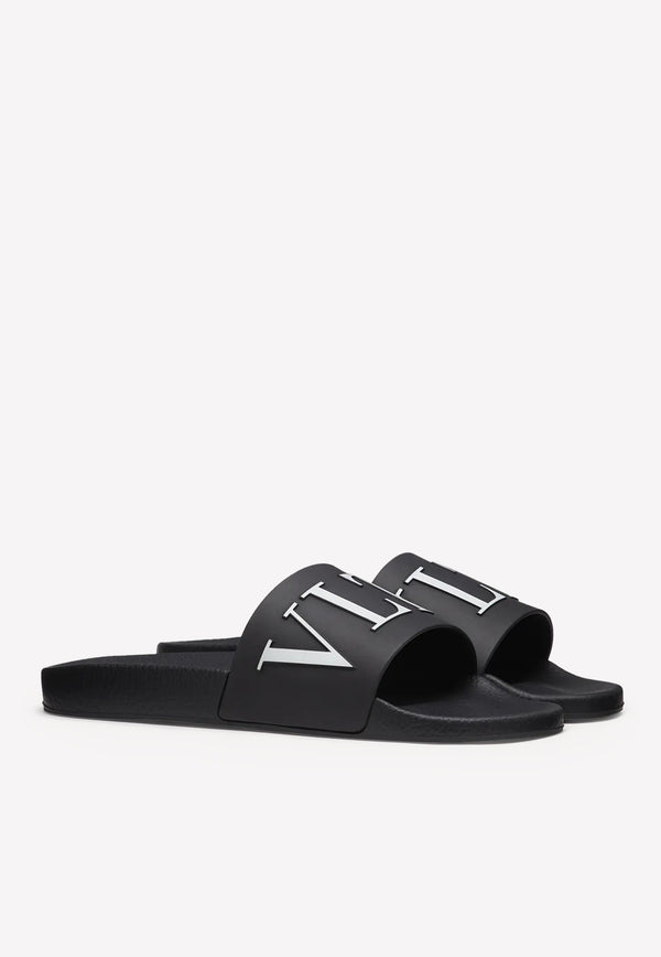 VLTN Rubber Slide Sandals