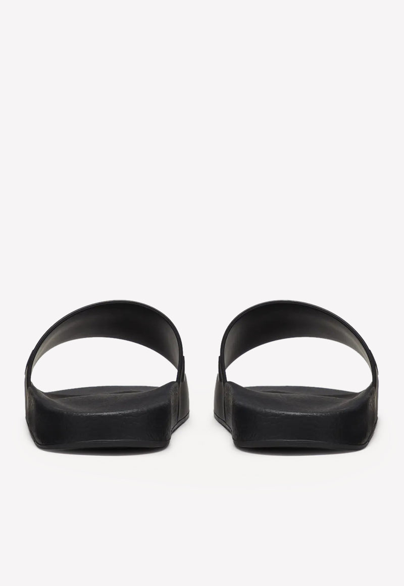 VLTN Rubber Slide Sandals