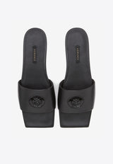 La Medusa Calfskin Flat Slides