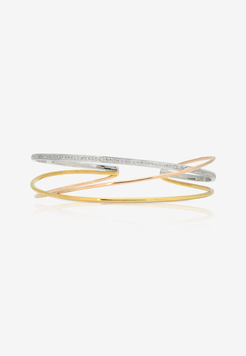 Vivid Jewelers Special Order- Triniti Bangle Gold