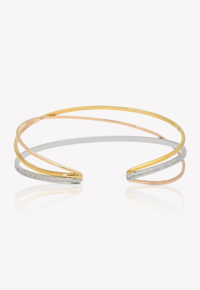 Vivid Jewelers Special Order- Triniti Bangle Gold