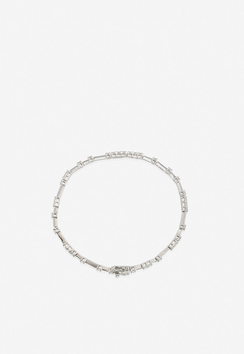 White Gold and Diamond Bracelet