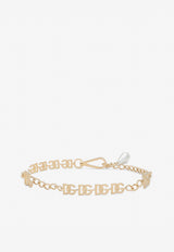 Dolce 
Gabbana DG Logo Chain-Link Belt Gold WLN6P3 W1111 ZOO00