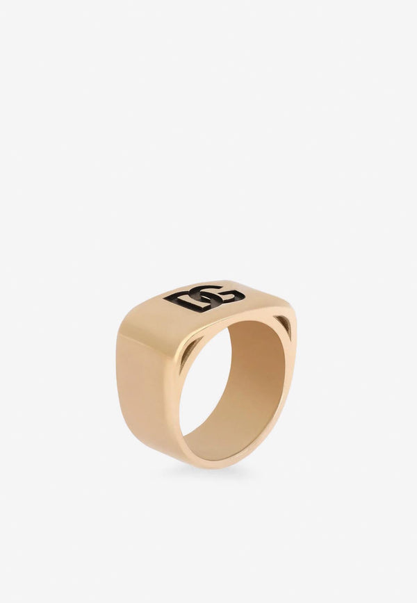 Dolce 
Gabbana DG Logo Ring Gold WRO5P3 W1111 ZOO00