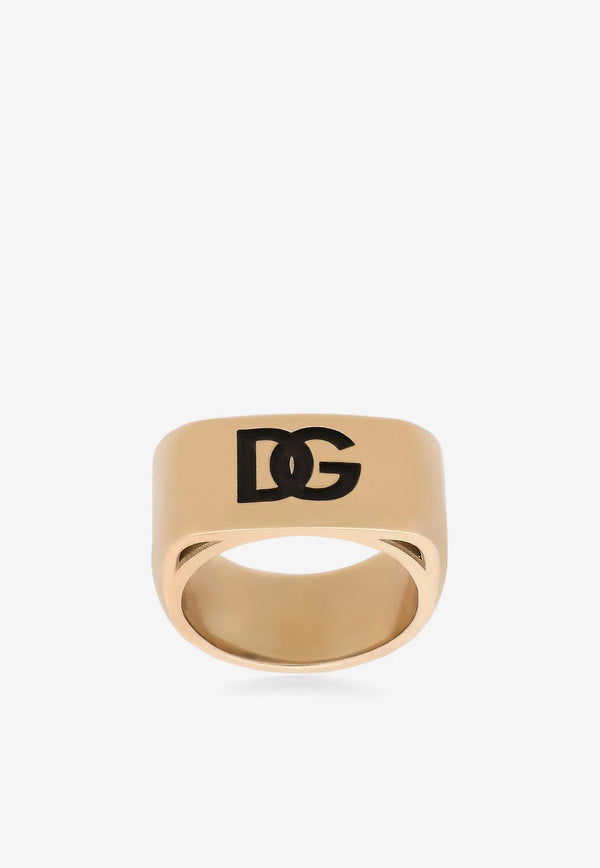 Dolce 
Gabbana DG Logo Ring Gold WRO5P3 W1111 ZOO00