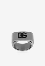 Dolce 
Gabbana DG Logo Ring Silver WRO5P4 W1111 G7657