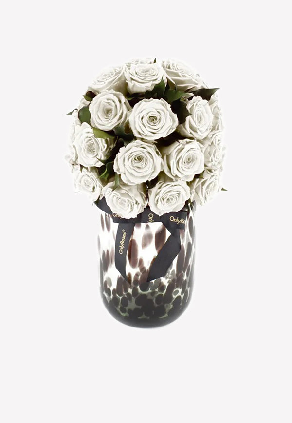 OnlyRoses Large Infinite Rose Florence White 